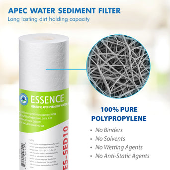 APEC RO Replacement Filters Bundle of 2 Essence Pre-Stage Replacement Filter Set