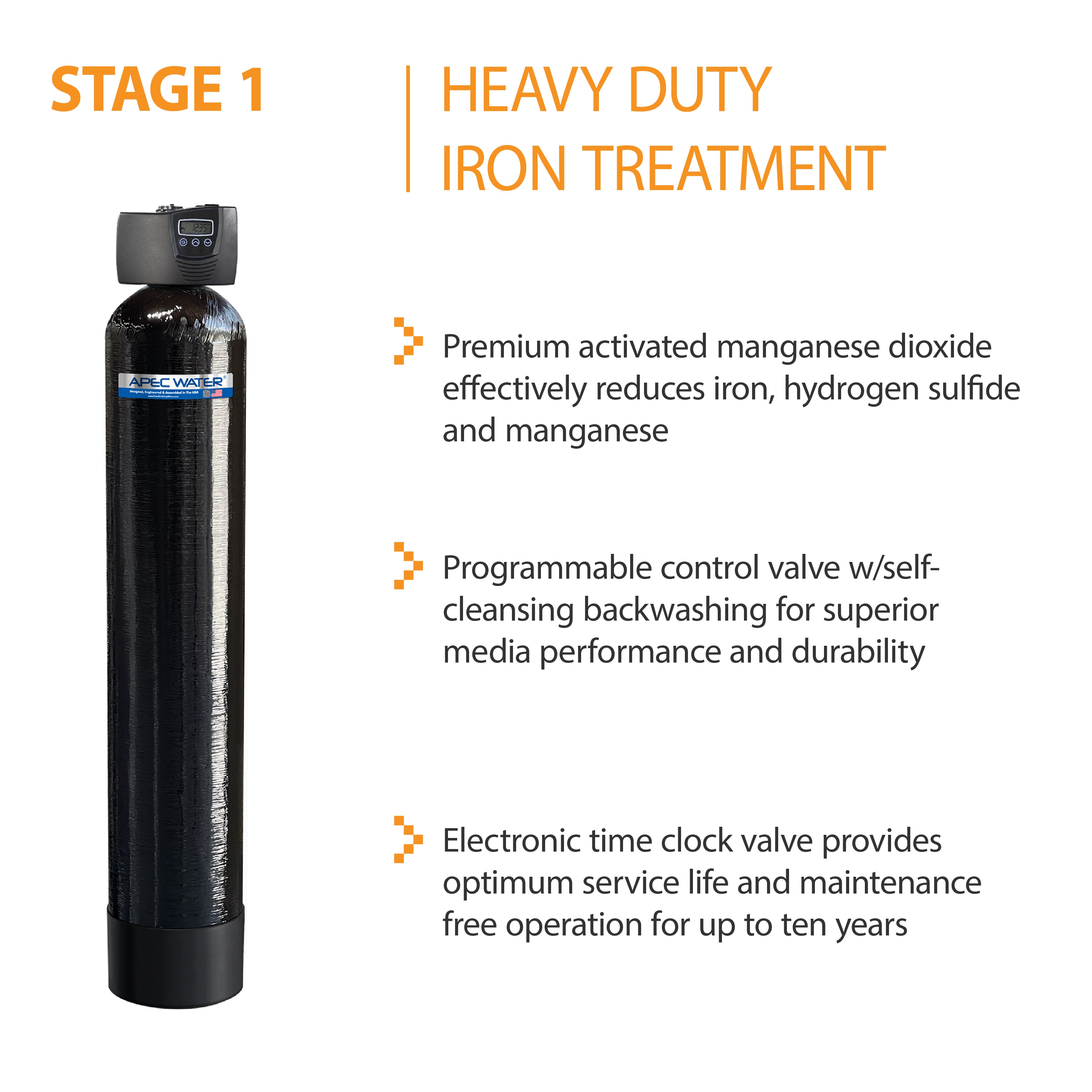 TO-SOLUTION-IRON10-FG - Whole House Iron Removal System
