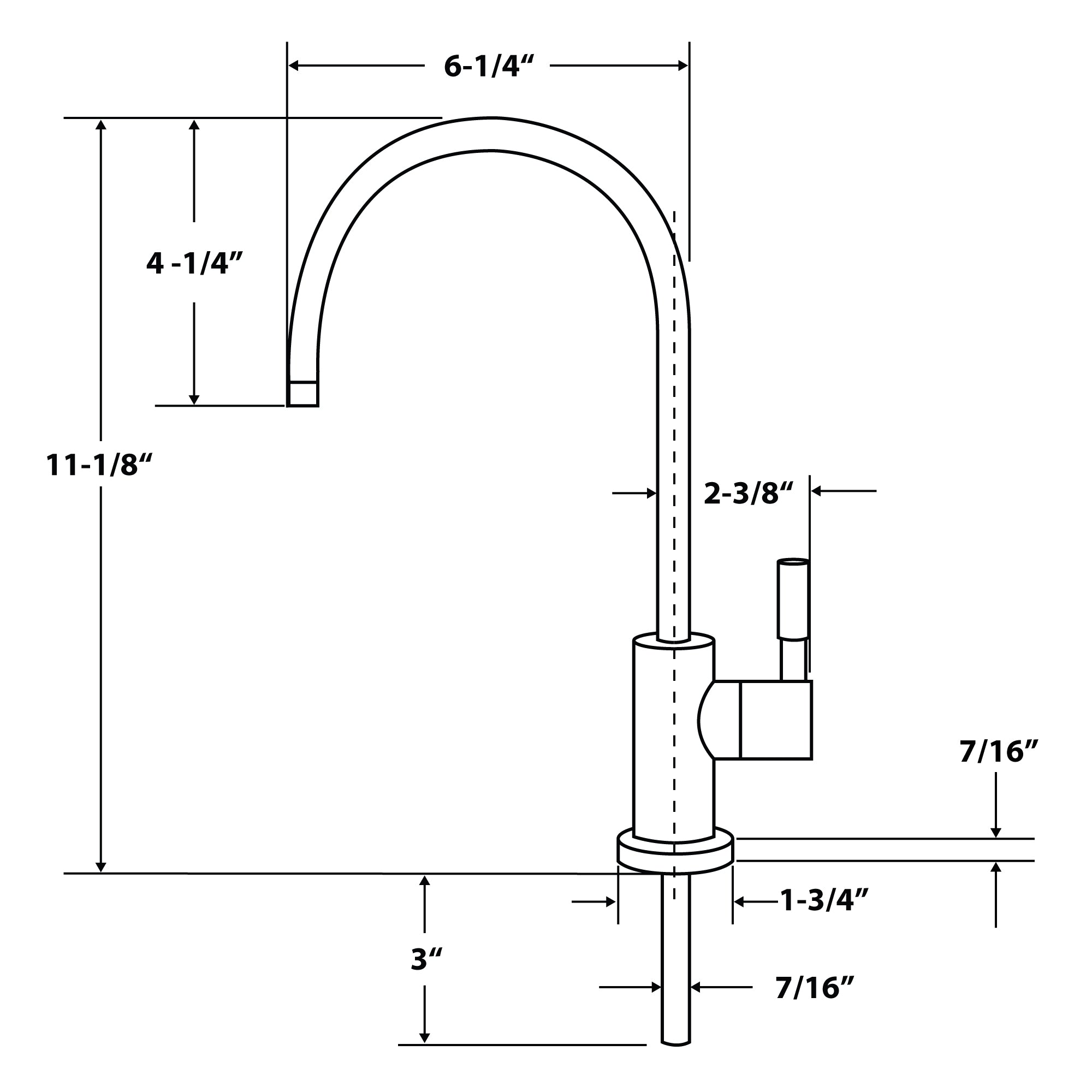 APEC Ceramic Disc Luxury Designer Reverse Osmosis Faucet - Brushed Nickel, Lead-Free