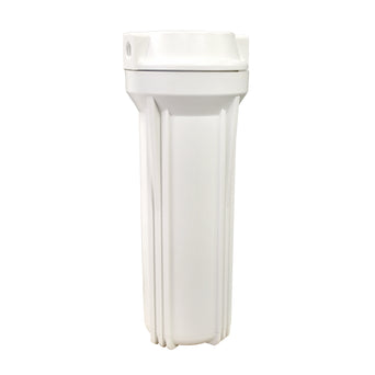 APEC Filter Housing White 10 Inch Slim 1/4" with cap