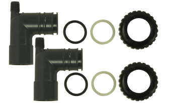 3/4" x 1" PVC   Solvent Elbow Adapter Kit