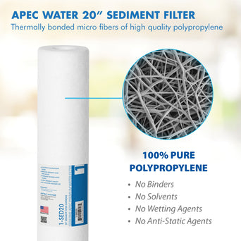 High Capacity Sediment Pre-filter 20 Inch, 5 Micron