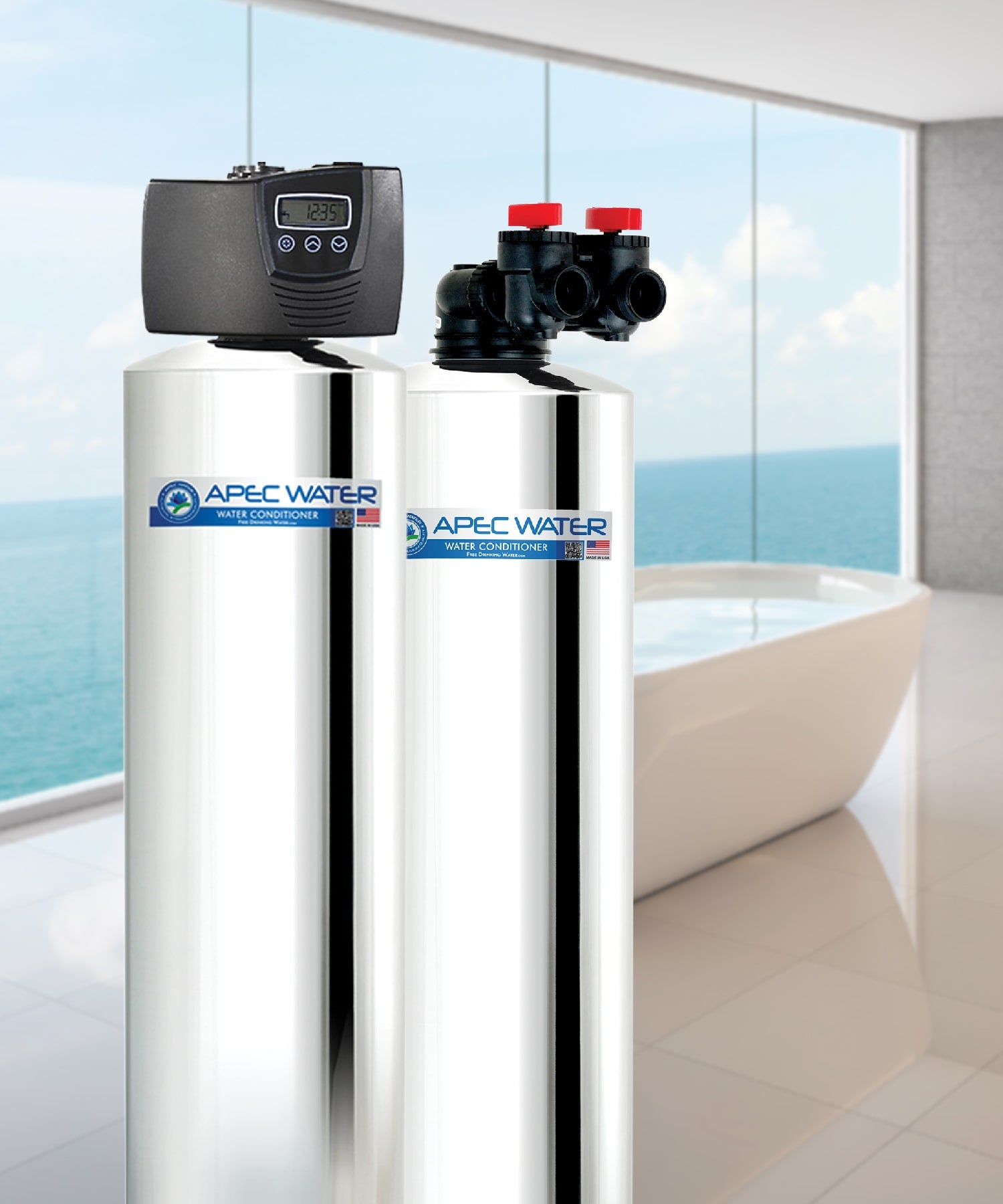 APEC Water whole house dual tanks collection