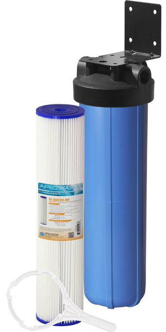 ALL PURPOSE Water Filter 20 Inch BB Sediment Water Filter BUNDLE