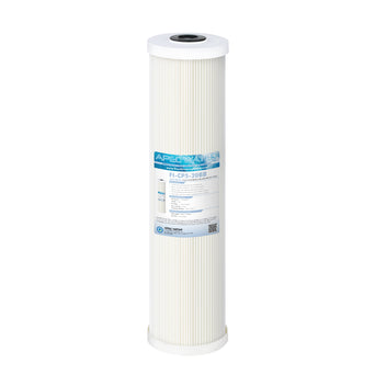 WHOLE HOUSE CELLULOSE POLYESTER SEDIMENT  FILTER 20 Inch