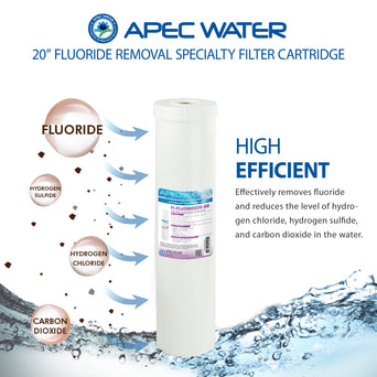 Fluoride Reduction Specialty Filter 4.5" x 20 Inch