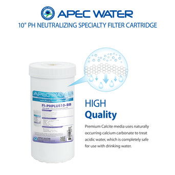 Calcite Low pH Neutralizing Specialty Filter 4.5" x 10 Inch