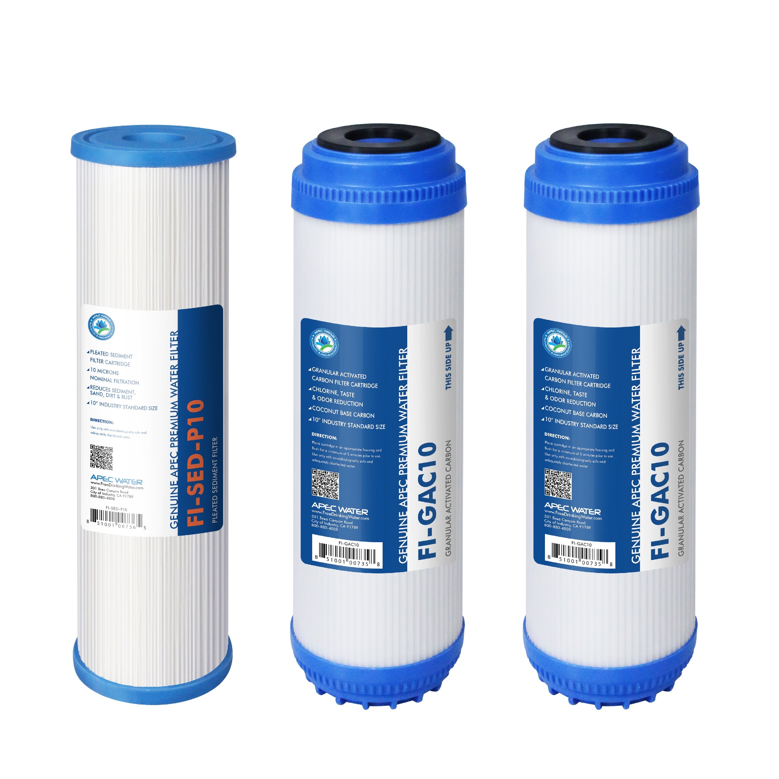 Gac Filetr Reverse Osmosis Gac Filter Full Replacement Pack For 7 Stage Hydrogen