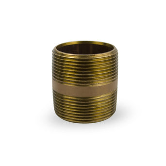 Nipple-Brass for Whole House Water Filter (1-1/2" MPT)