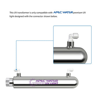 UV Transformer 110V for APEC ROES-UV75-SS / ROES-PHUV75 Stainless Steel UV Reverse Osmosis Water Filter System