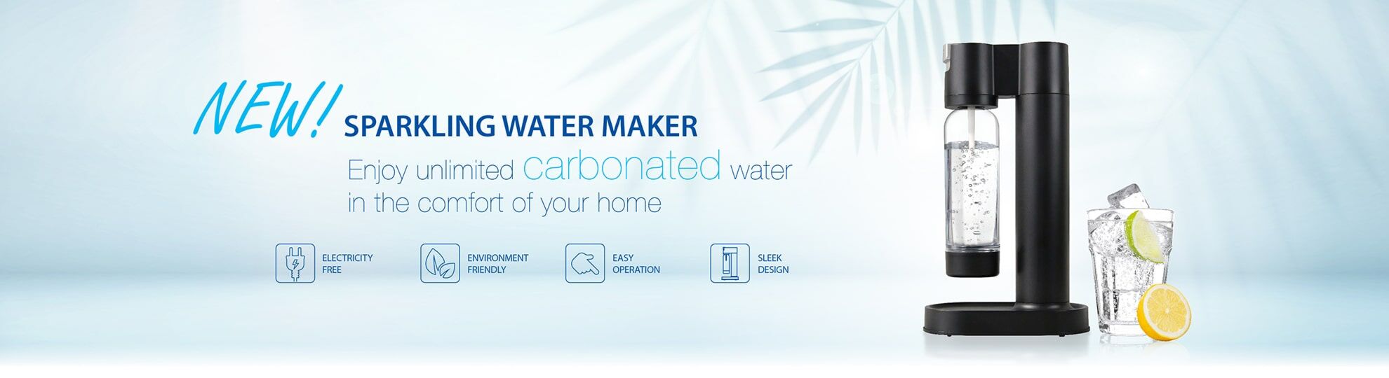 Sparkling Water Maker: Fresh, Fizzy Water at Home