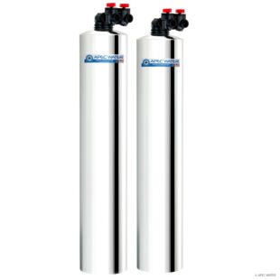 APEC WH-SOLUTION-15 Salt Free Water Conditioner and Whole House Water Purification Systems for Home with 3-6 bathrooms