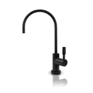 APEC Drinking Water Faucet with Non Air Gap For Reverse Osmosis Filter System in Matte Black (FAUCET-CD-MB)