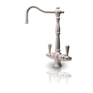 RIALTO Hot and Cold Water Faucet - Brushed Nickel, Lead-Free