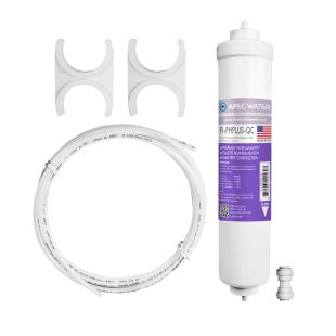 Calcite Acidic Water Neutralizer 10" Filter Kit - 1/4" Quick Connect