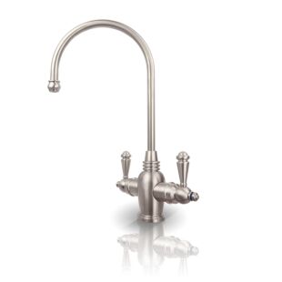 ARLINGTON Hot and Cold Water Faucet - Brushed Nickel, Lead-Free