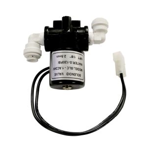 Electronic Shut-Off Valve for Electric Reverse Osmosis Booster Pump with Two JG-ELB1-4X1-8 Connectors