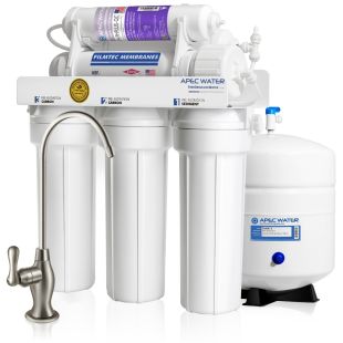 RO-PH90 – Ultimate Alkaline Mineral 90 GPD 6-Stage High Output Reverse Osmosis Water Systems for Drinking Water, WQA Certified