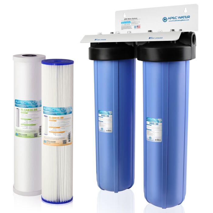 MULTI PURPOSE Water Filter 20 Inch BB Sediment and Carbon Combo