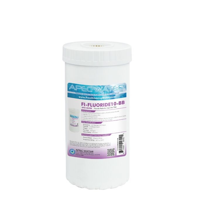 Fluoride Reduction Specialty Filter 4.5" x 10"