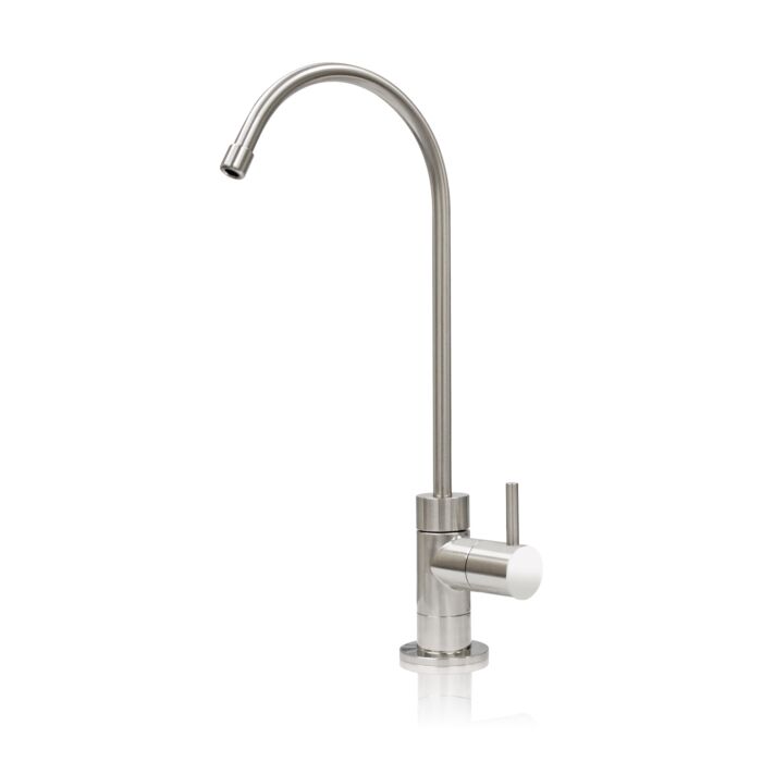 APEC Luxury Designer Faucet with Tubing Attached - Brushed Nickel, Lead-Free