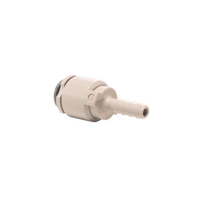 John Guest Superseal Barb Connector (1/4" Superseal OD x 1/4" Hose ID) (SI270808S)