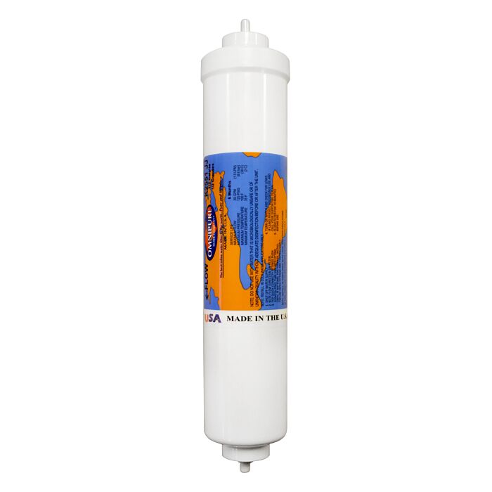 Omnipure Calcite & Magnesium Acidic Water Neutralizer Filter, K-Series 2" X 10" (1/4" Quick Connect)