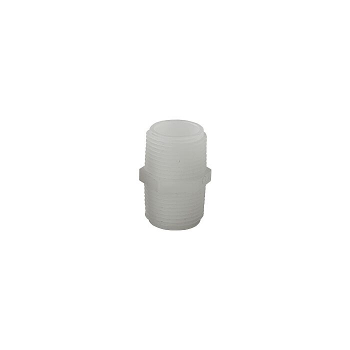 Nipple-PVC (White) for Whole House Water Filter (1" inlet & outlet)