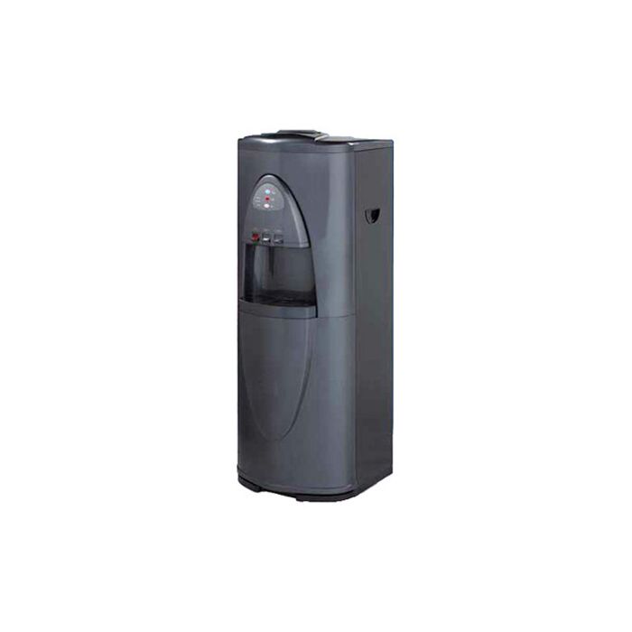 High Capacity Pure Water Cooler, 3 temp. Hot, Cold/Room with RO system 75 GPD, Gray & Black