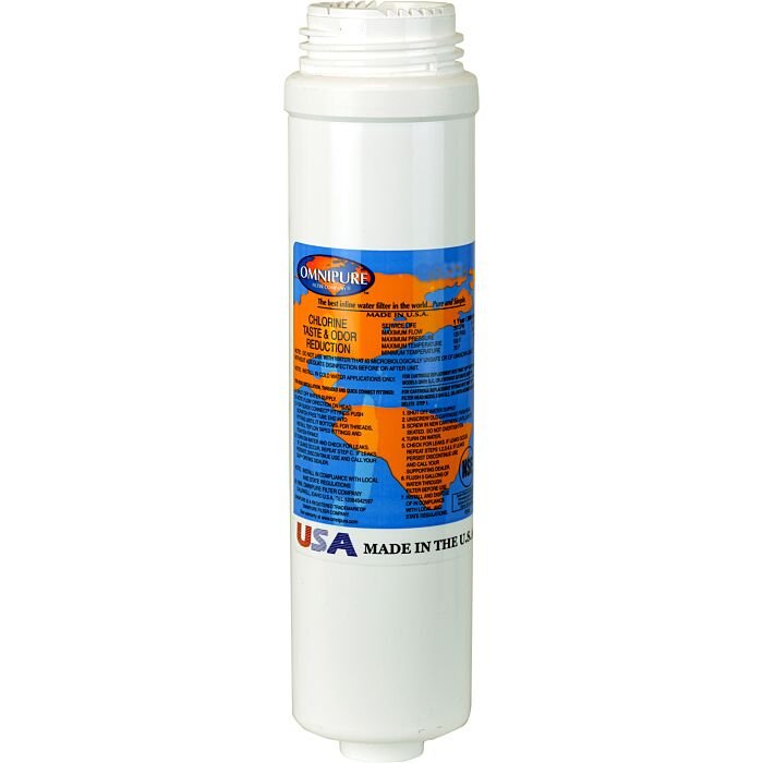 FOOD SERVICE FILTRATION Carbon Block 1 MICRON LEAD REDUCING & SCALE INHIBITOR FILTERS Q-SERIES 2.5” x 10” 