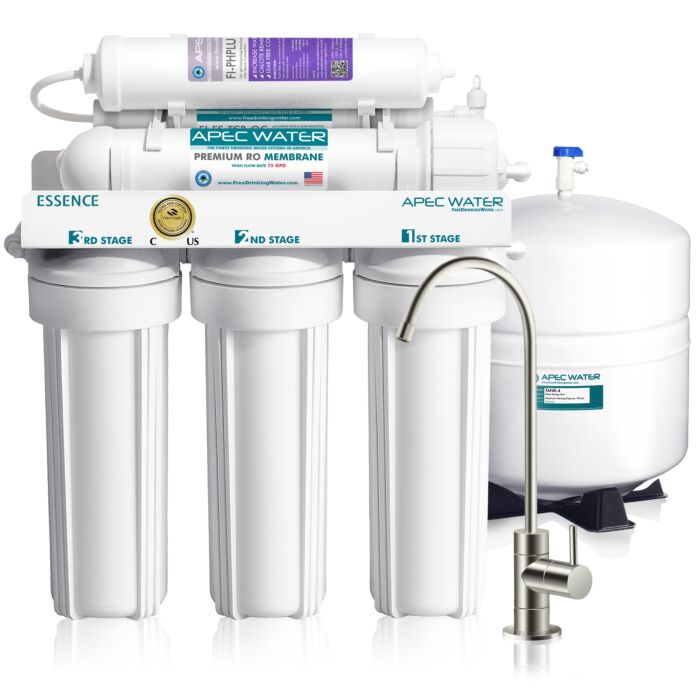 ROES-PH75 - Essence Alkaline Mineral 6-Stage 75 GPD Reverse Osmosis Drinking Water System WQA Certified