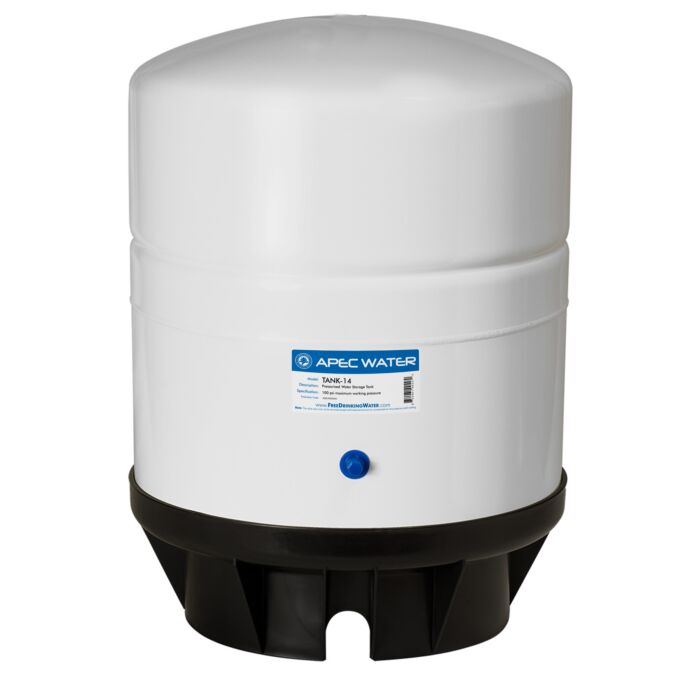 High-Volume Reverse Osmosis Water Storage Tank - 14 Gallon RO Pressure Tank