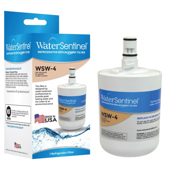 PREMIUM REFRIGERATOR WATER FILTER - WSW-4 MODEL