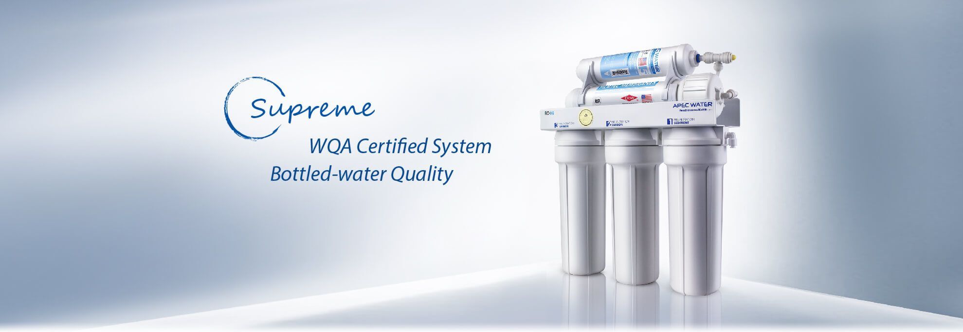 WQA Certified System Bottled-water Quality